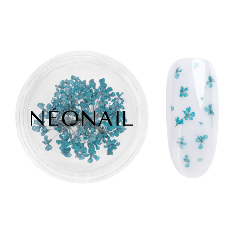 Decorazione Floreale per Unghie 05 Turquoise